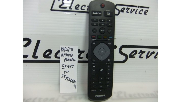 Philips 55PFL6921/F7 remote control